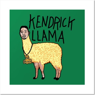 Kendrick Llama Posters and Art